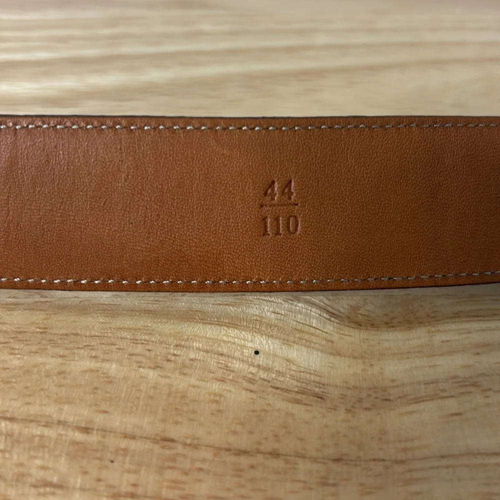 Trafalgar Cortina Genuine Leather Black Golf Belt TX171-6 Brown Size 44 110